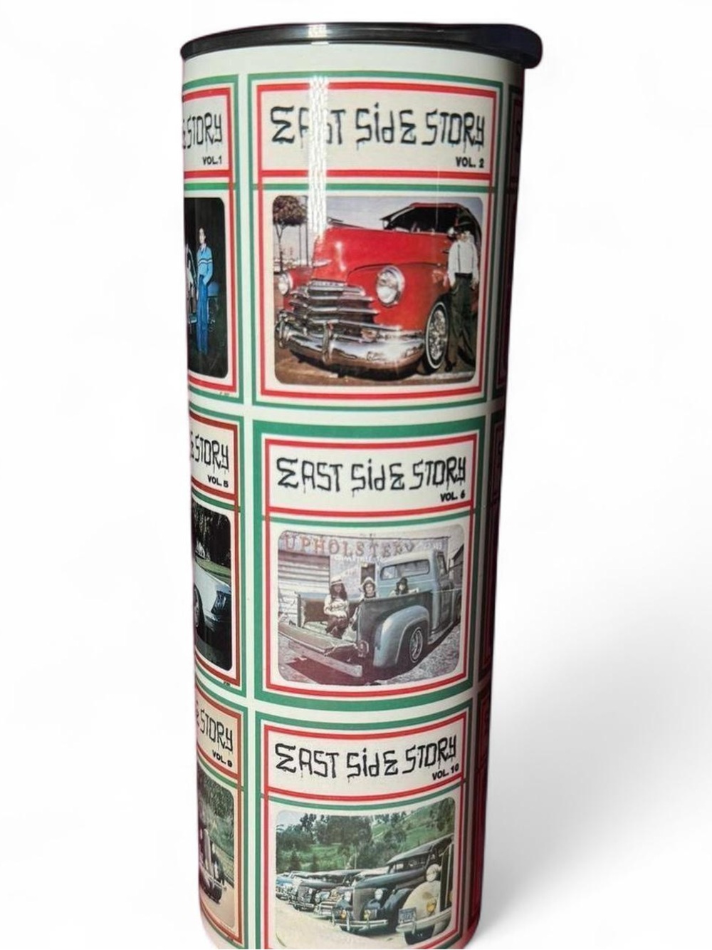 East Side Story Tumbler with Lid • Brand New • No Straw